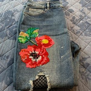 Ankle jeans